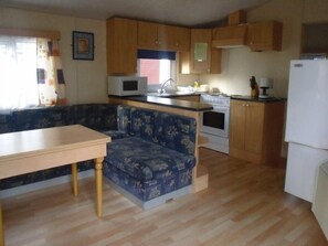 Private kitchen - Siljansbadets Camping (Rattvik)