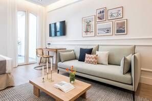Living area - Victoria XVI - Studio Apartment, Sleeps 2 (Malaga)