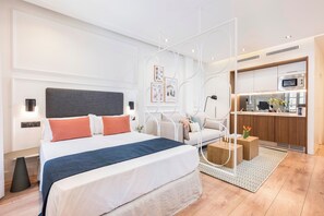 Iron/ironing board, Internet, bed sheets - Victoria XVIII - Studio Apartment, Sleeps 2 (Malaga)