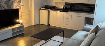 Family friendly 2 bedroom basement suite - 15 min to Copenhagen with Jacuzzi