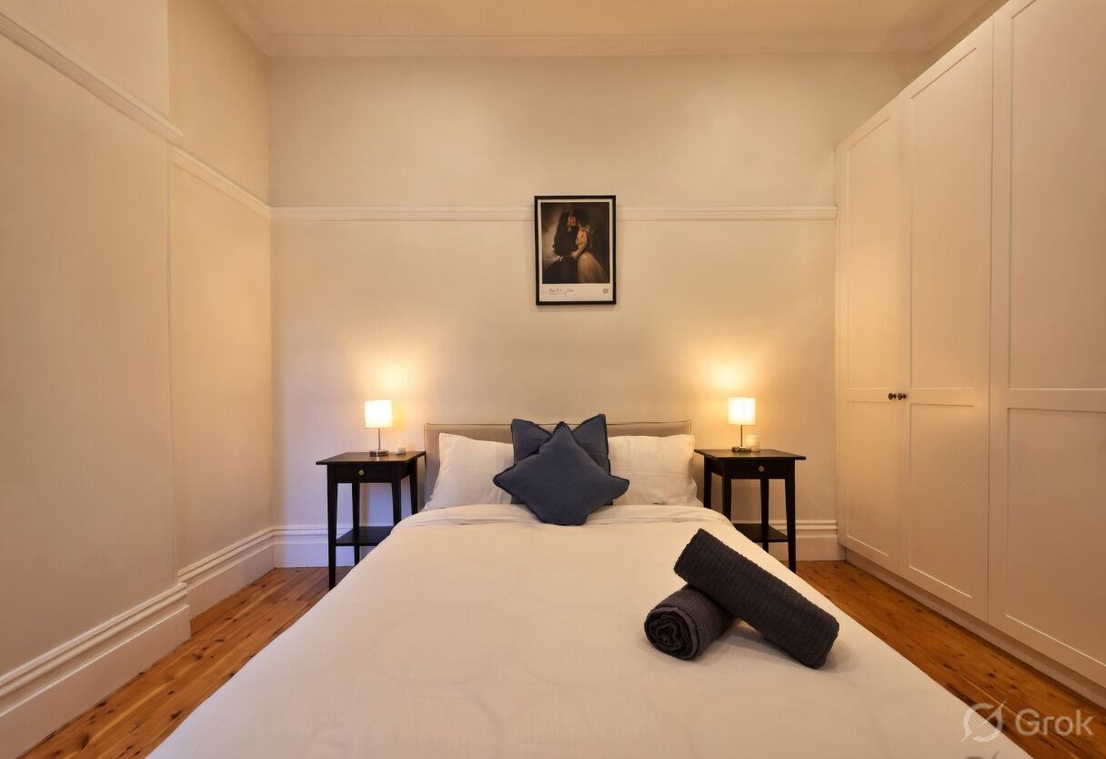 Iron/ironing board, WiFi, bed sheets