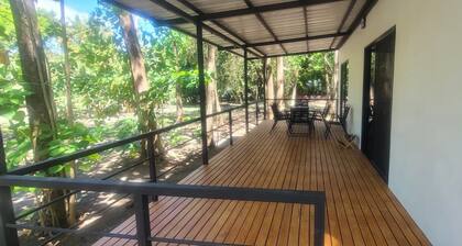 Cozy 2-bedroom house in tranquil Playa Zancudo with AC