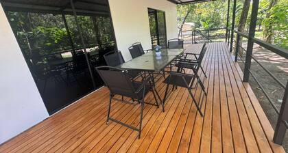 Cozy 2-bedroom house in tranquil Playa Zancudo with AC
