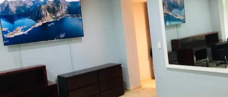 3 habitaciones, tabla de planchar con plancha y wifi gratis