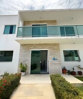 Apartamento básico | Detalhe da fachada