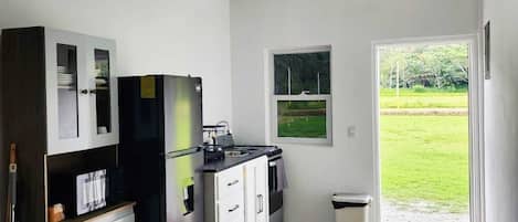 Microwave, oven, stovetop