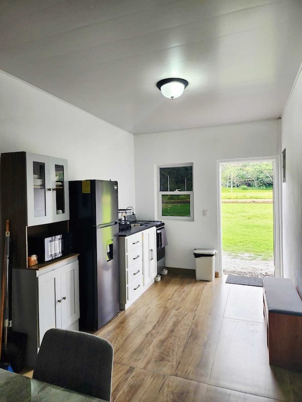 Microwave, oven, stovetop