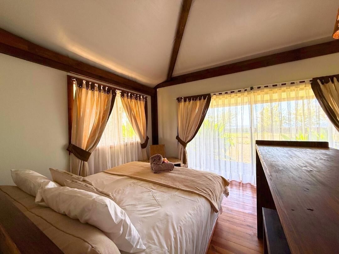 Deluxe Cabin, Patio, Garden View