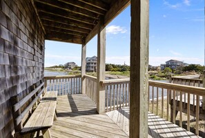 Property grounds - 7011 - Banzai Landing Experience comfort in this 6-bed soundfront home in Rodanthe. (Rodanthe)