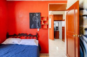 Iron/ironing board, WiFi, bed sheets - Momoxpan House (Cuautlancingo)