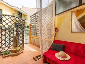 Terrace/patio - Wonderful  villa for 2 people with WIFI, TV and patio (Villasimius)