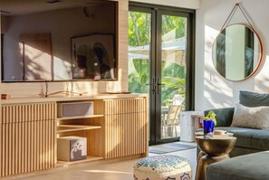 TV, books, music library, stereo - Casa Selene | Miami Shores Pool Home, 4BR, Near Beaches (Miami)