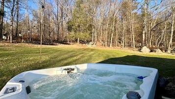 Idromassaggio all'aperto