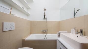 Hair dryer, towels