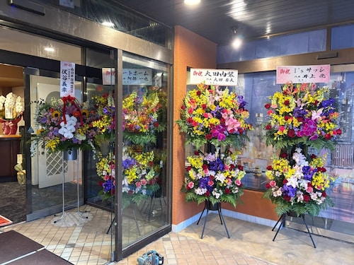 施設の正面