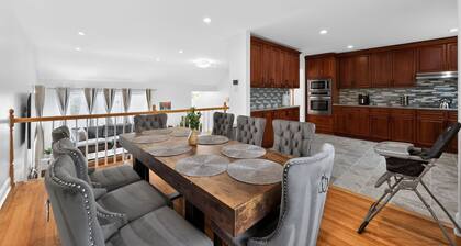 Spacious 4-bedroom house with game room in tranquil Cherry Hill Township!