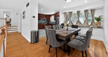 Spacious 4-bedroom house with game room in tranquil Cherry Hill Township!