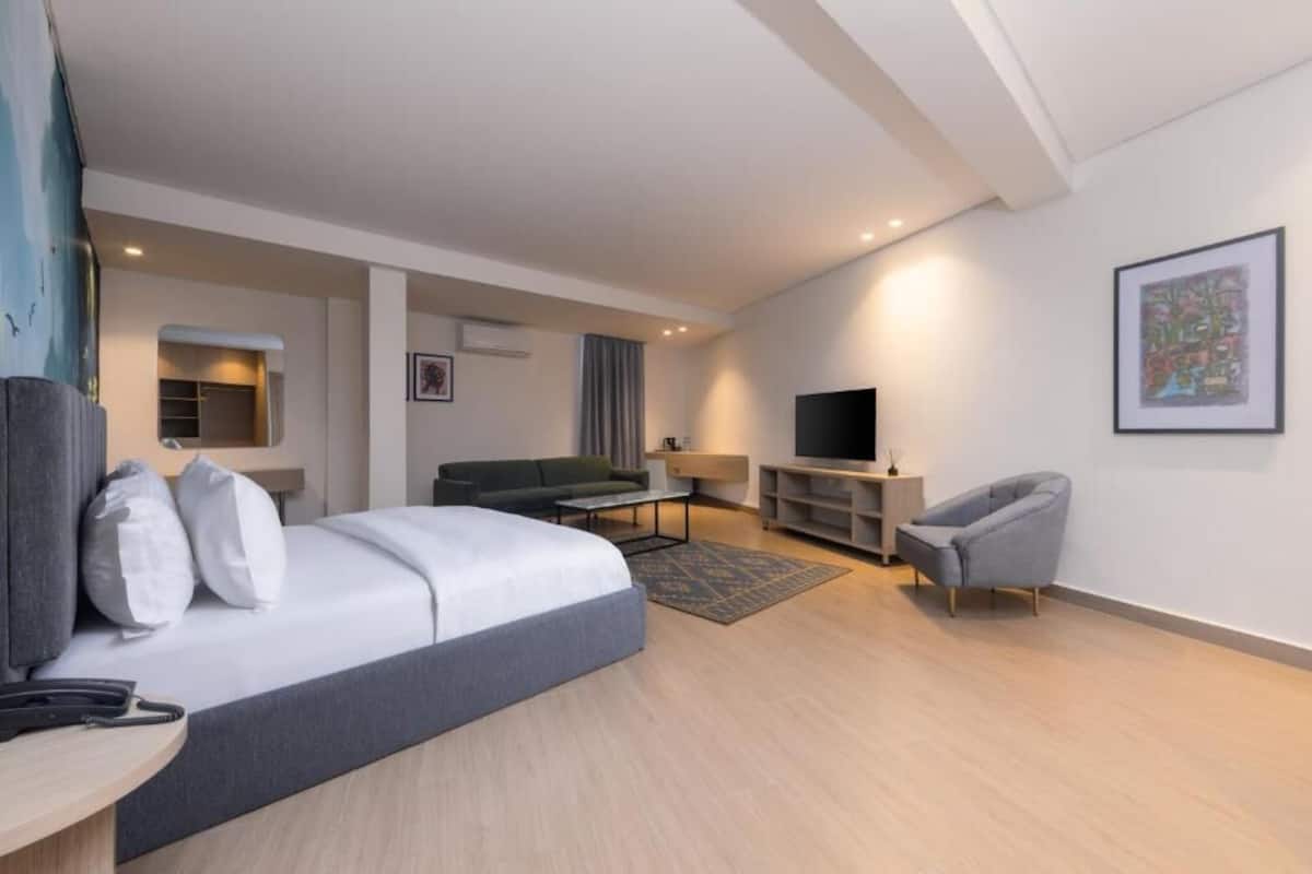 Suite Présidentielle, vue jardin