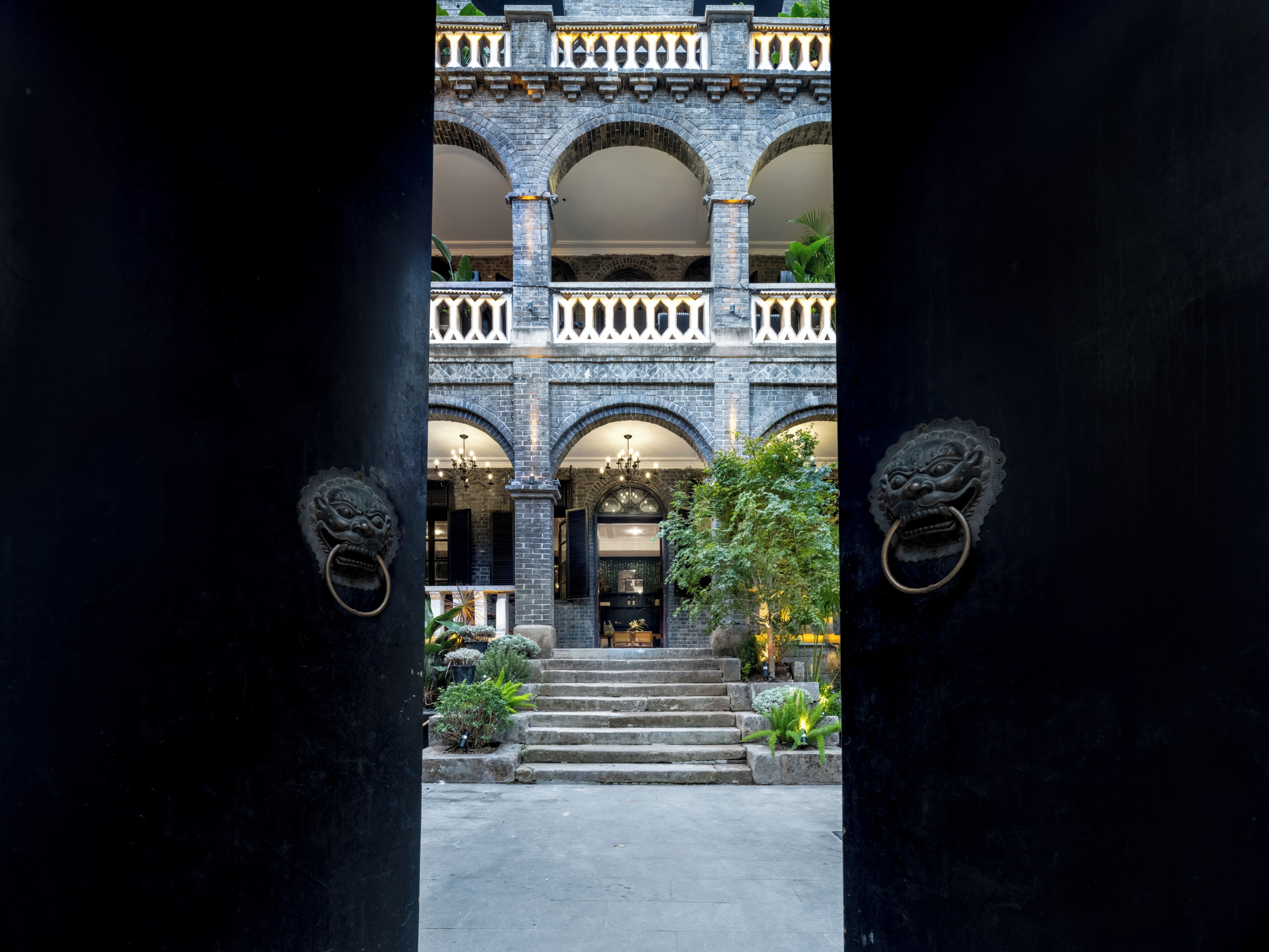 Exterior detail
