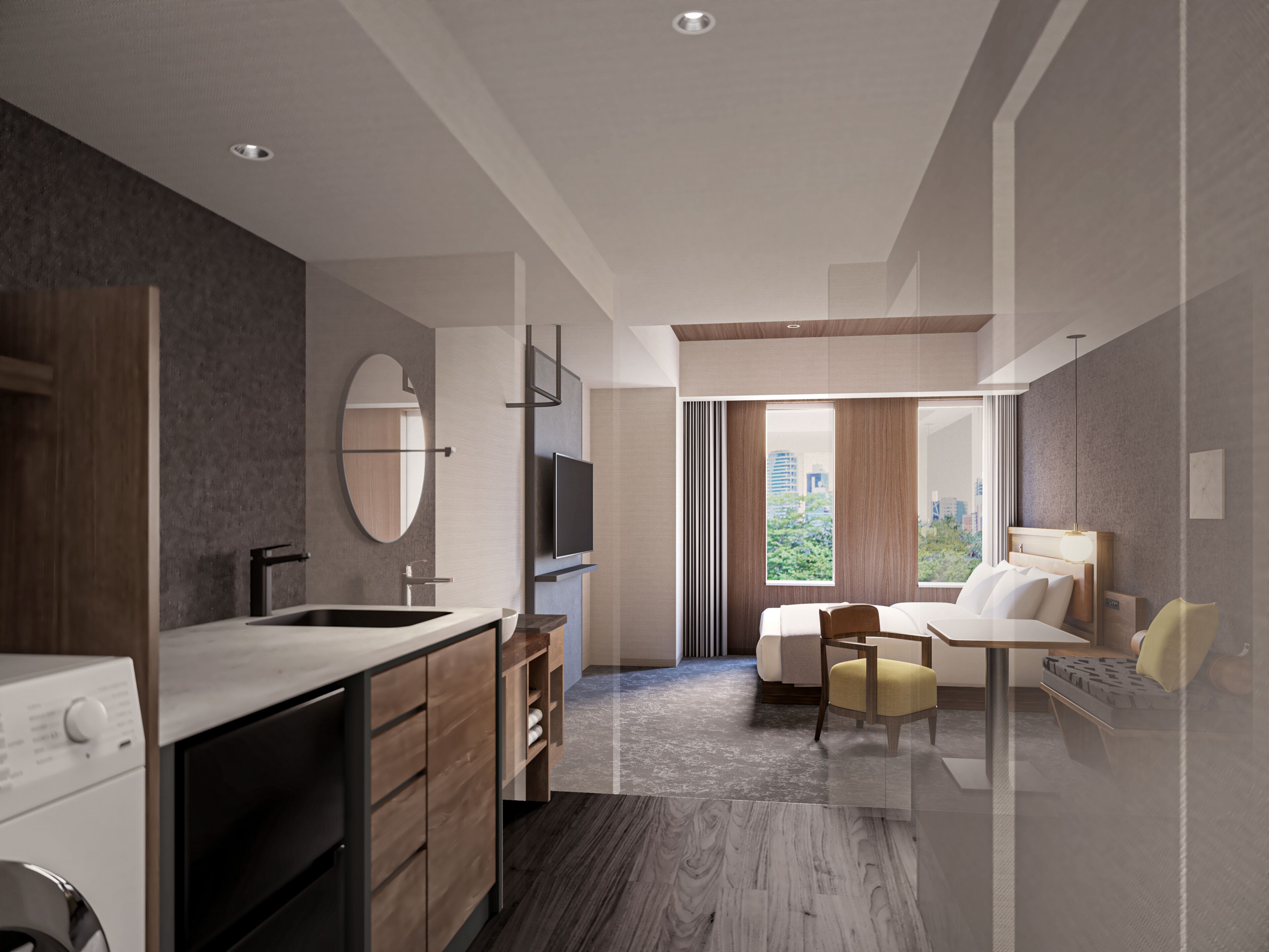 Phòng đôi Deluxe, quang cảnh thành phố | Truy cập Internet không dây miễn phí, bộ trải giường 