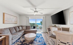 TV - Cozy Beachfront 1-Bedroom Condo-Heated Pool & Gulf View-Sleeps 6 (Panama City Beach)