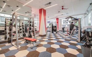 Fitness facility - Shared 3B 2BR Condo 1B1BR 800m near NRG/Medical Center/Galleria / 24h GYM PG (Houston)
