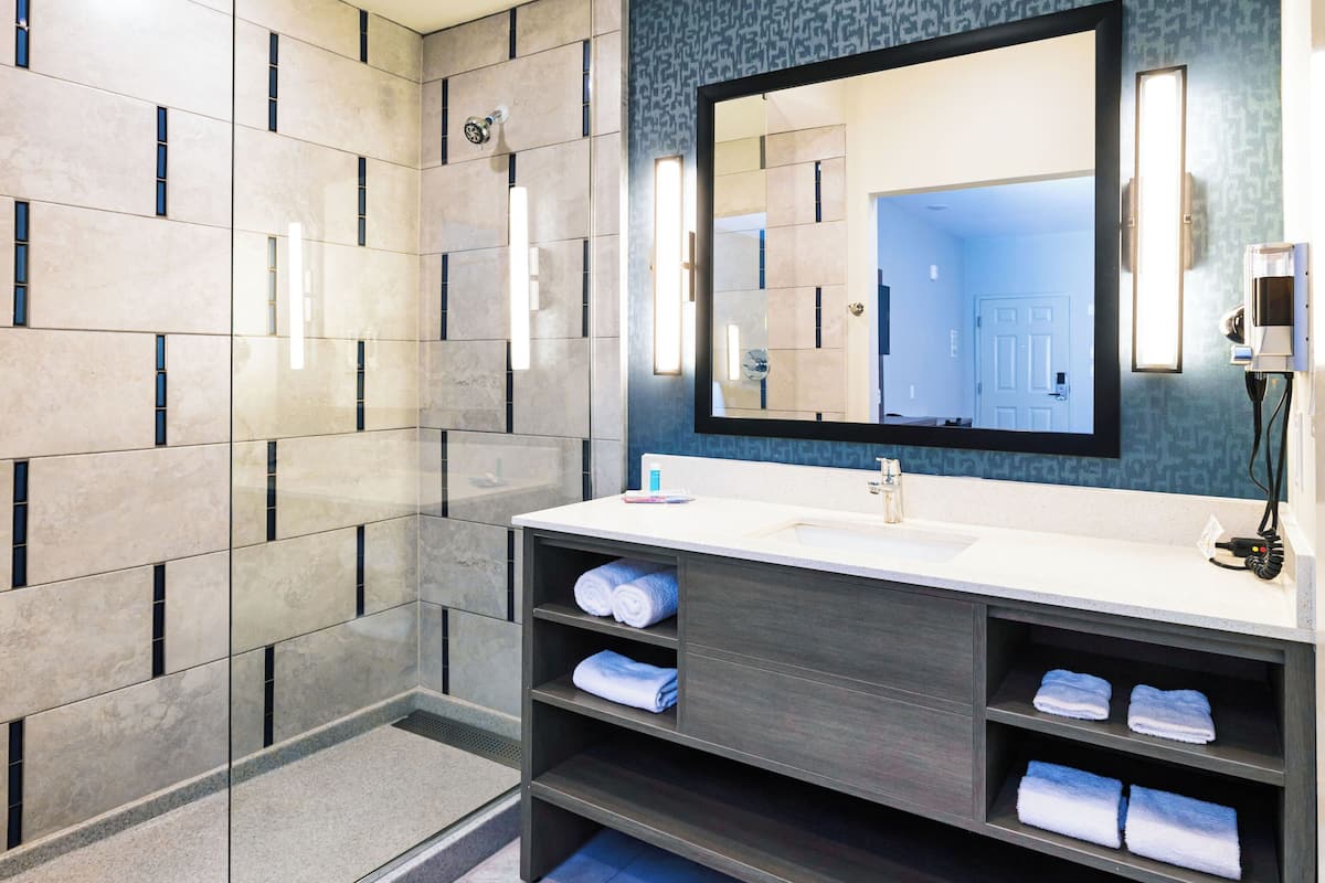 Deluxe-Einzelzimmer | Badezimmer