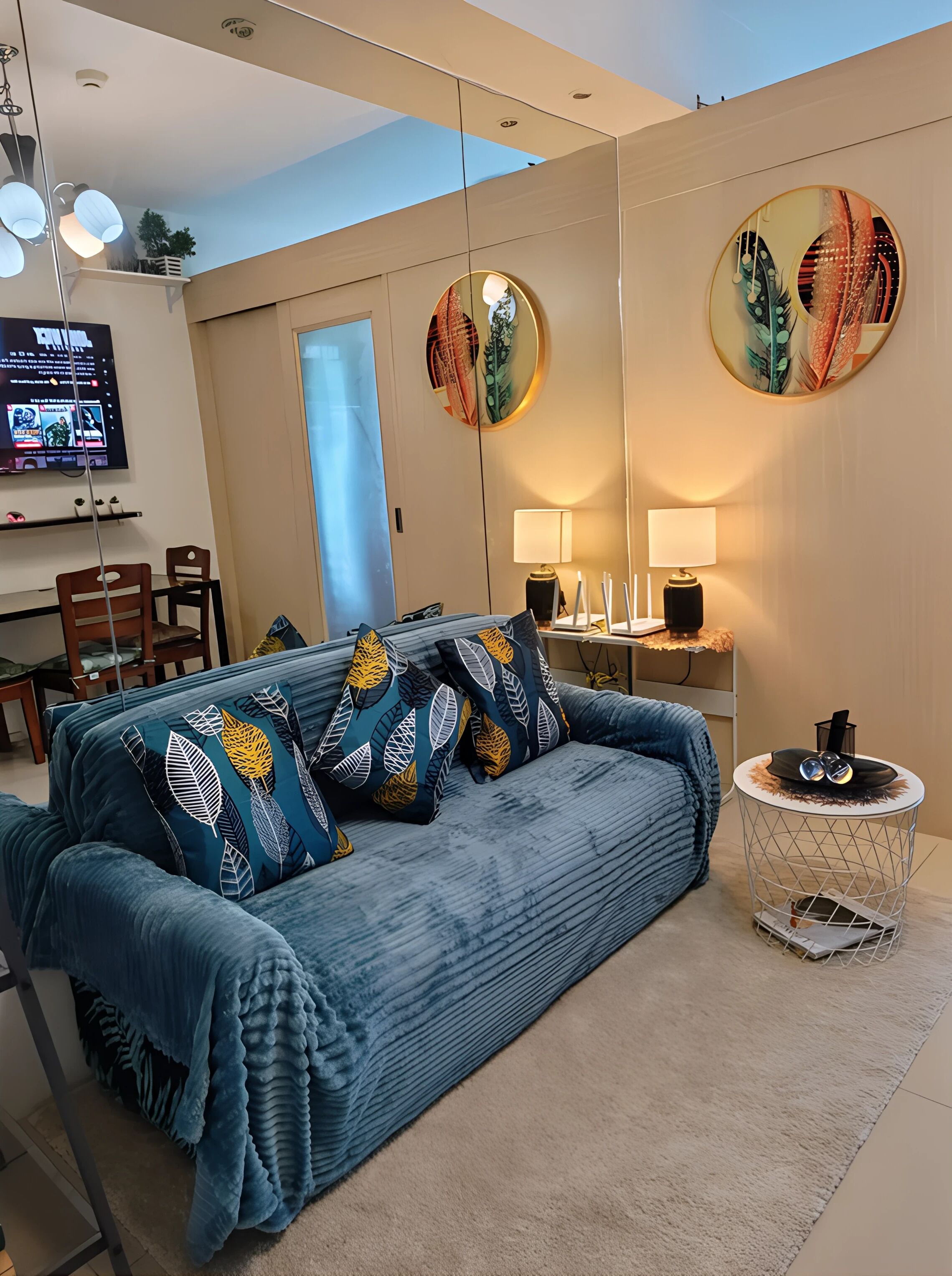 Condo, City View | Living area