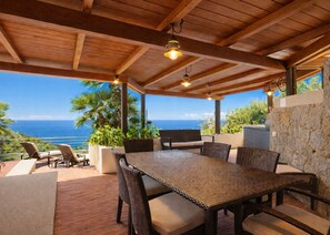 Outdoor dining - VILLA RITTER ORIZZONTE (Marina di Campo)
