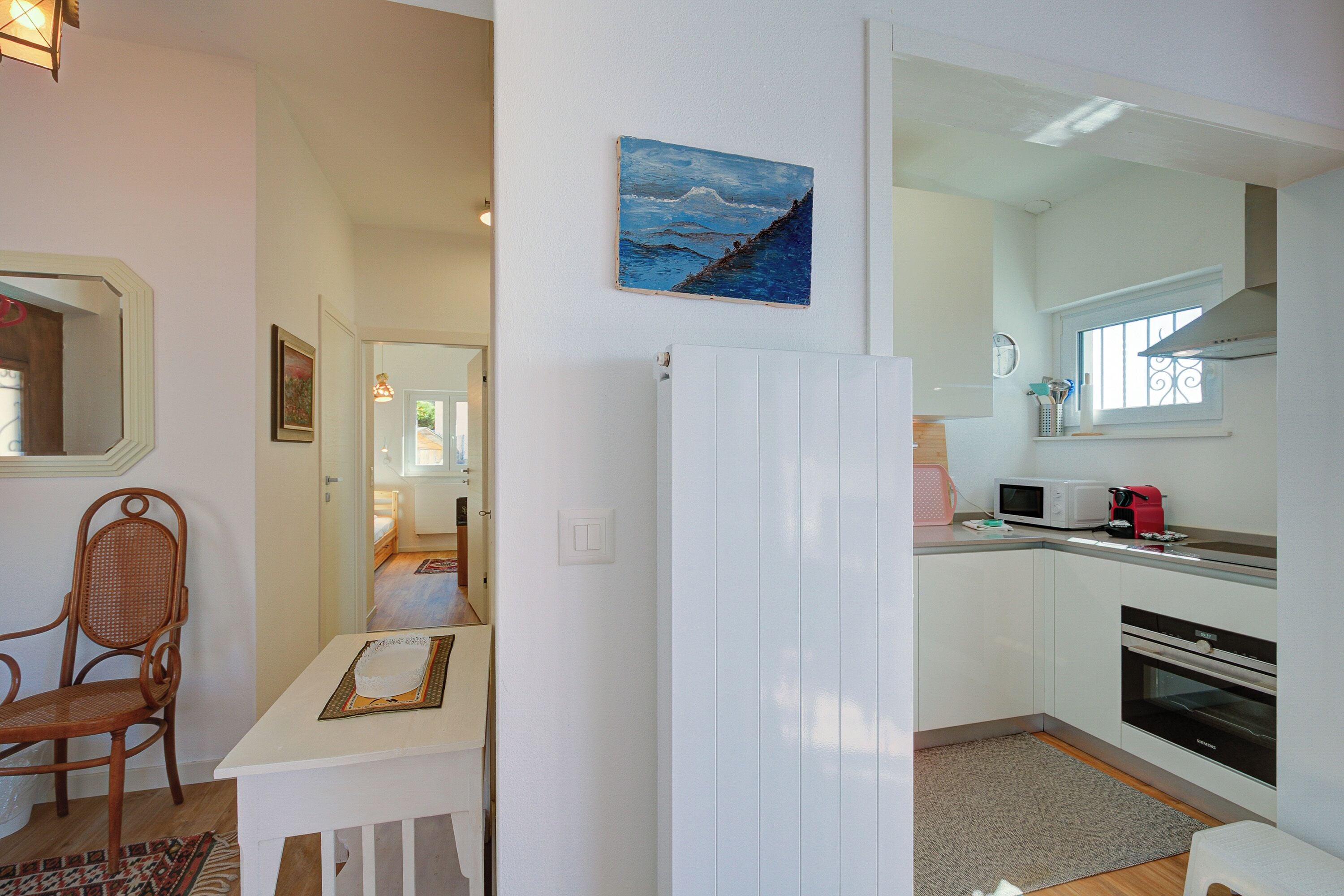 Family House, Multiple Bedrooms, Mountainside (La Cà Da Brè) | Private kitchen | Fridge, microwave, oven, stovetop