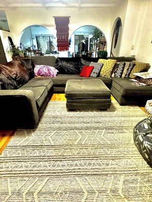 Shared Dormitory, 2 Bedrooms, Smoking, Patio | Living area - Room-backpacker Bunks and Queen Pool Cl (Cairns)