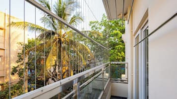 Deluxe Apartment, Balcony | Property grounds