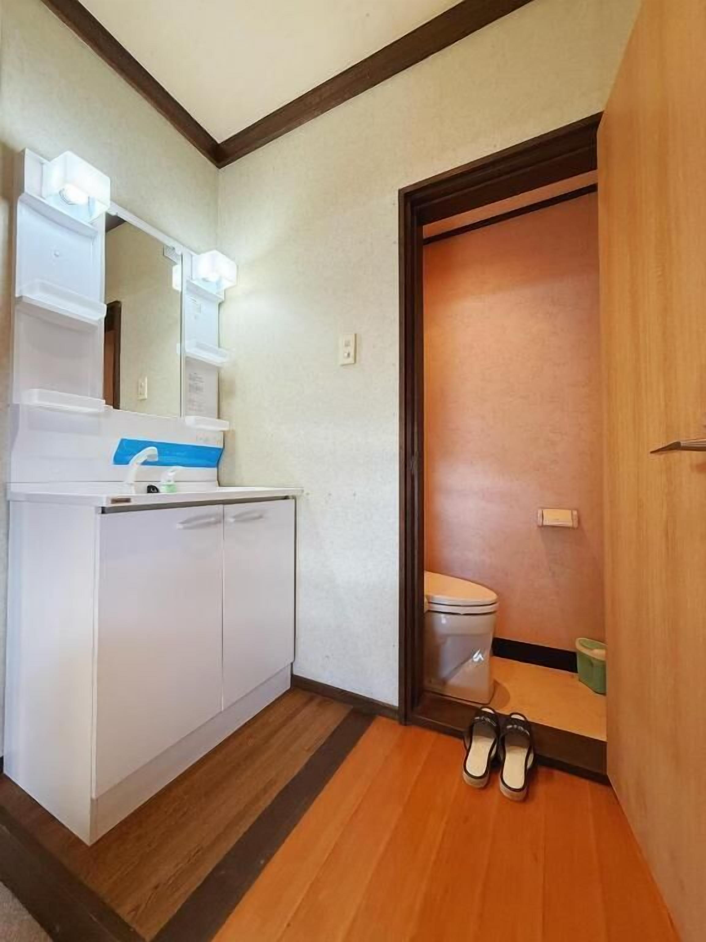 Quarto triplo família, vista para a montanha | Banheiro