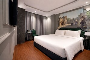 Junior-værelse - balkon - byudsigt