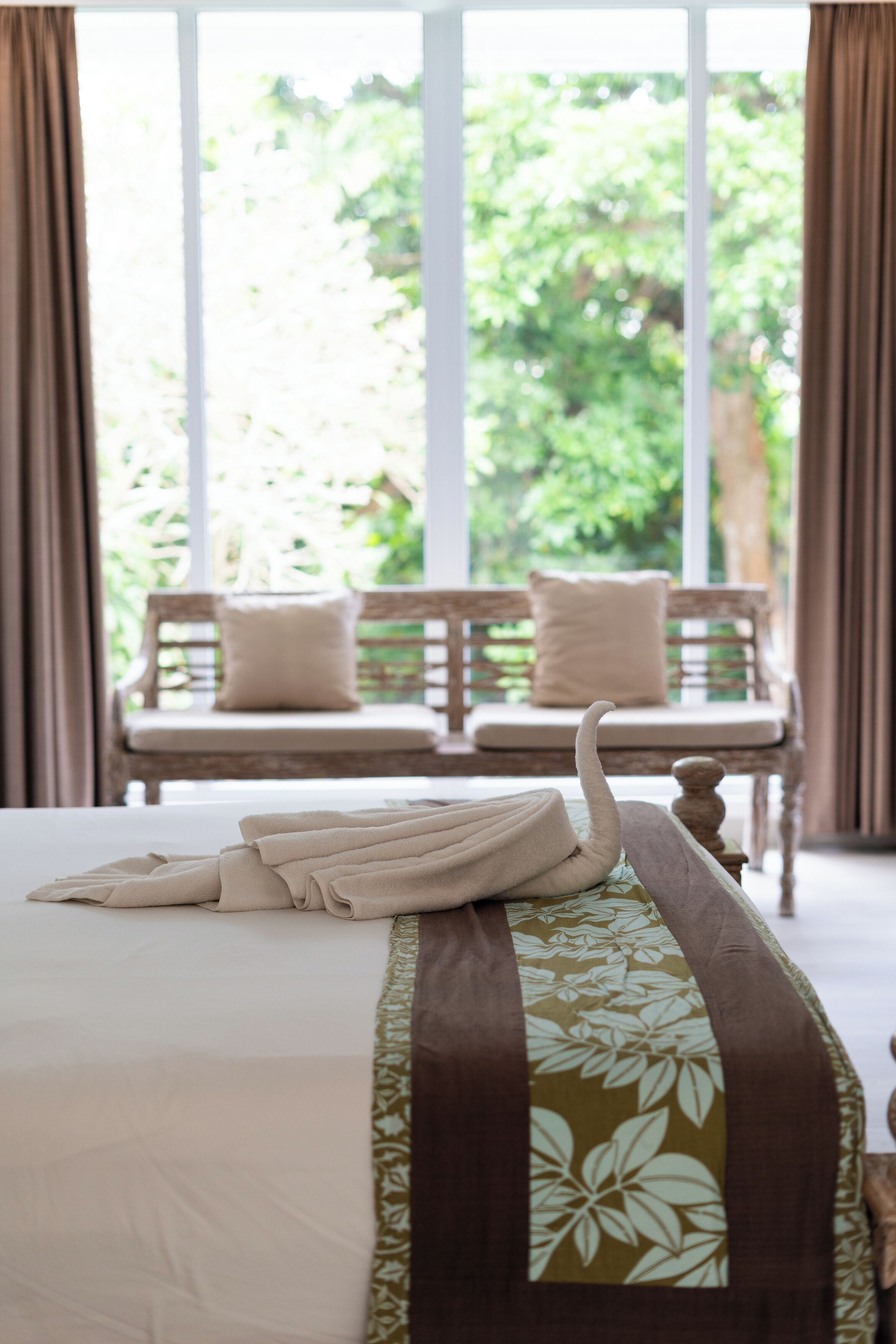 Deluxe-Villa, Gartenblick
