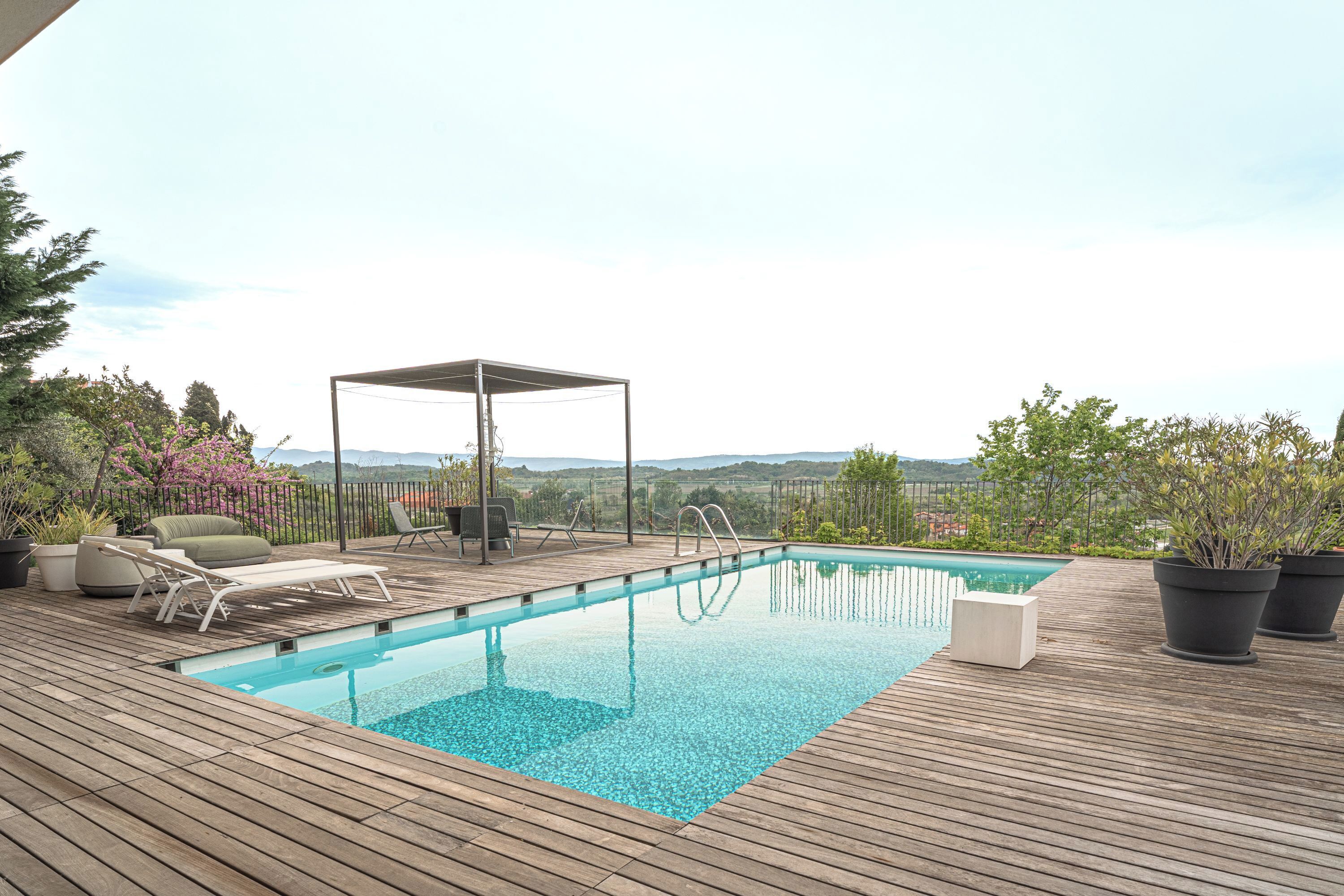Seasonal outdoor pool