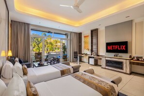 Luxury Villa | Iron/ironing board, free WiFi, bed sheets - Mountain Creek 7BHK Villa by ELIVAAS (Udaipur)