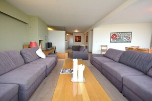 Living room - Apartment Near Sailing Club With Sea Views (Knokke-Heist)