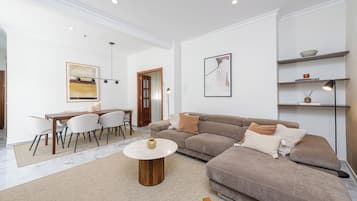 Apartemen Superior, 2 kamar tidur, Bebas Asap Rokok, AC | Area keluarga