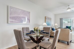 Interior - Pet-Friendly Modern Escape Near Coachella | Resort Pool + Hot Tub + Firepit (Thermal)