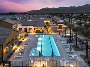Pool - Pet-Friendly Modern Escape Near Coachella | Resort Pool + Hot Tub + Firepit (Thermal)