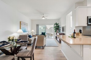 Interior - Pet-Friendly Modern Escape Near Coachella | Resort Pool + Hot Tub + Firepit (Thermal)