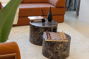 Family Apartment, City View | Living area - Luxury Stays @ Downtown Views 2 with UniDwellers Holiday Homes (Dubai)