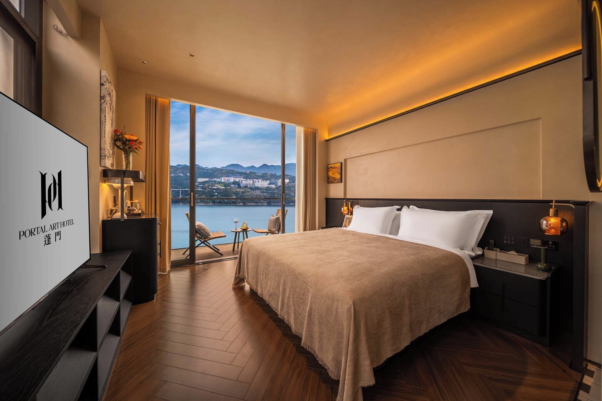 Luxury Double Room, River View | View from room