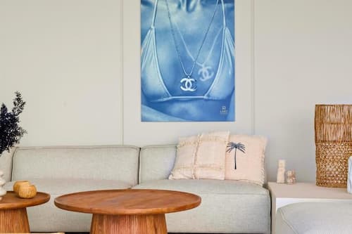Luxury-Villa, eigener Pool, Meerblick | Wohnbereich