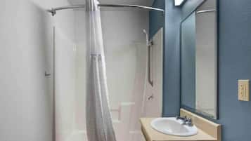 Shower, towels