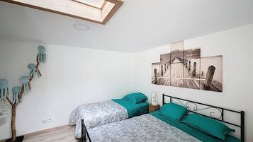 2 Schlafzimmer, WLAN, Bettwäsche