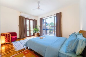 Deluxe-villa - balkon