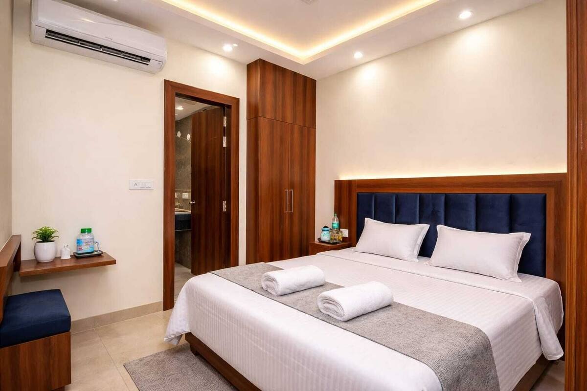 Suite Luxe, véranda, vue ville