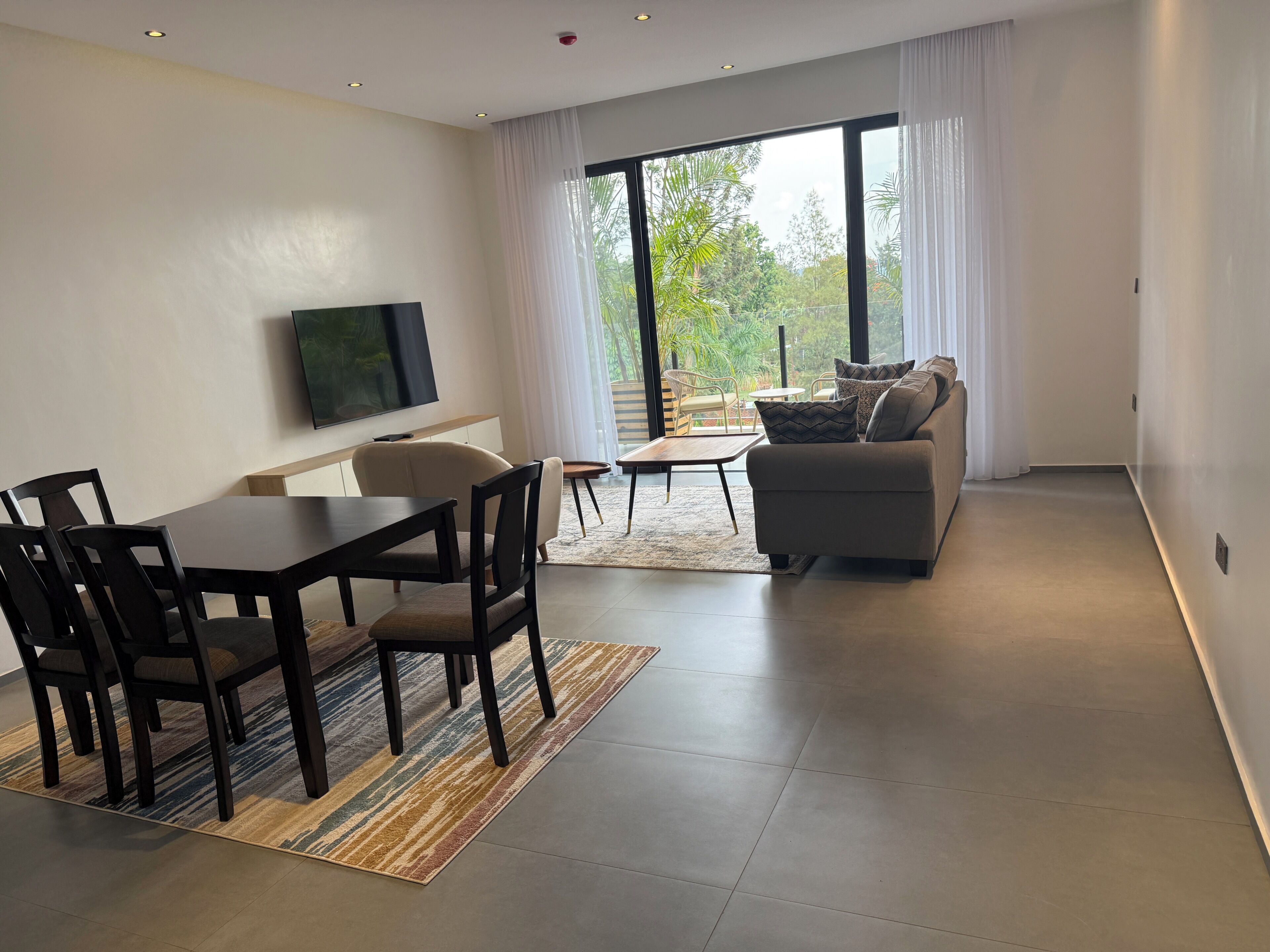 Departamento Deluxe | Área de sala de estar